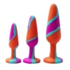 Silicone Waterproof Anal Plug Masturbation Toy for Adult Sex Use with Customized Color and Size