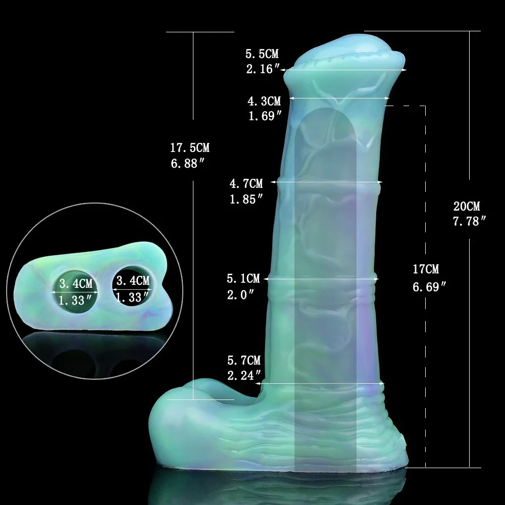 Luminous Lotus Color Realistic Penis Sleeve Extender Soft Silicone Cock Sleeve Dick Enlargement Delay Ejaculation Sex Toys