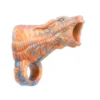 Fantasy Monster Penis Sleeve Extender Giant Dildo Artificial Soft Silicone Male Penis Enlargement Sleeve Male Dildo Sex Toy