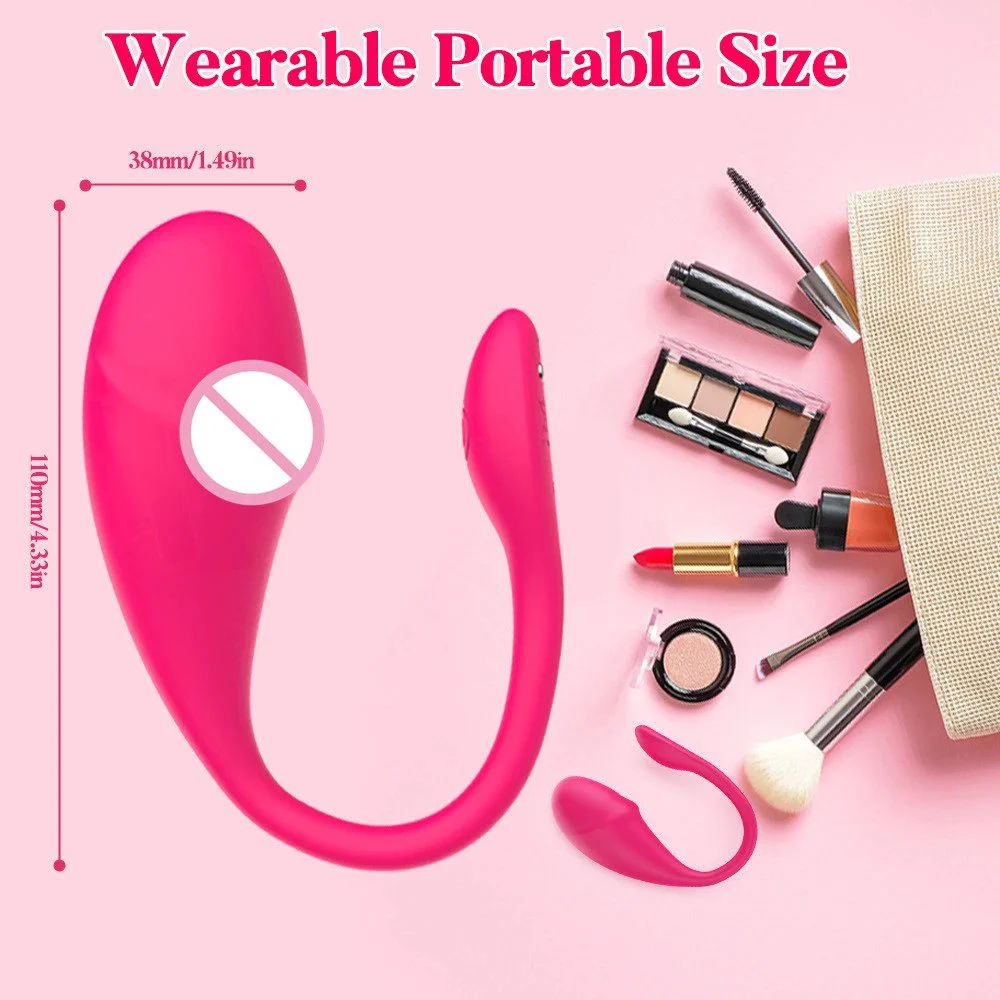 9 Vibration Modes APP Control G Spot Clitoral Stimulator Wearable Panty Dildo Vibrator Sex Toys Women