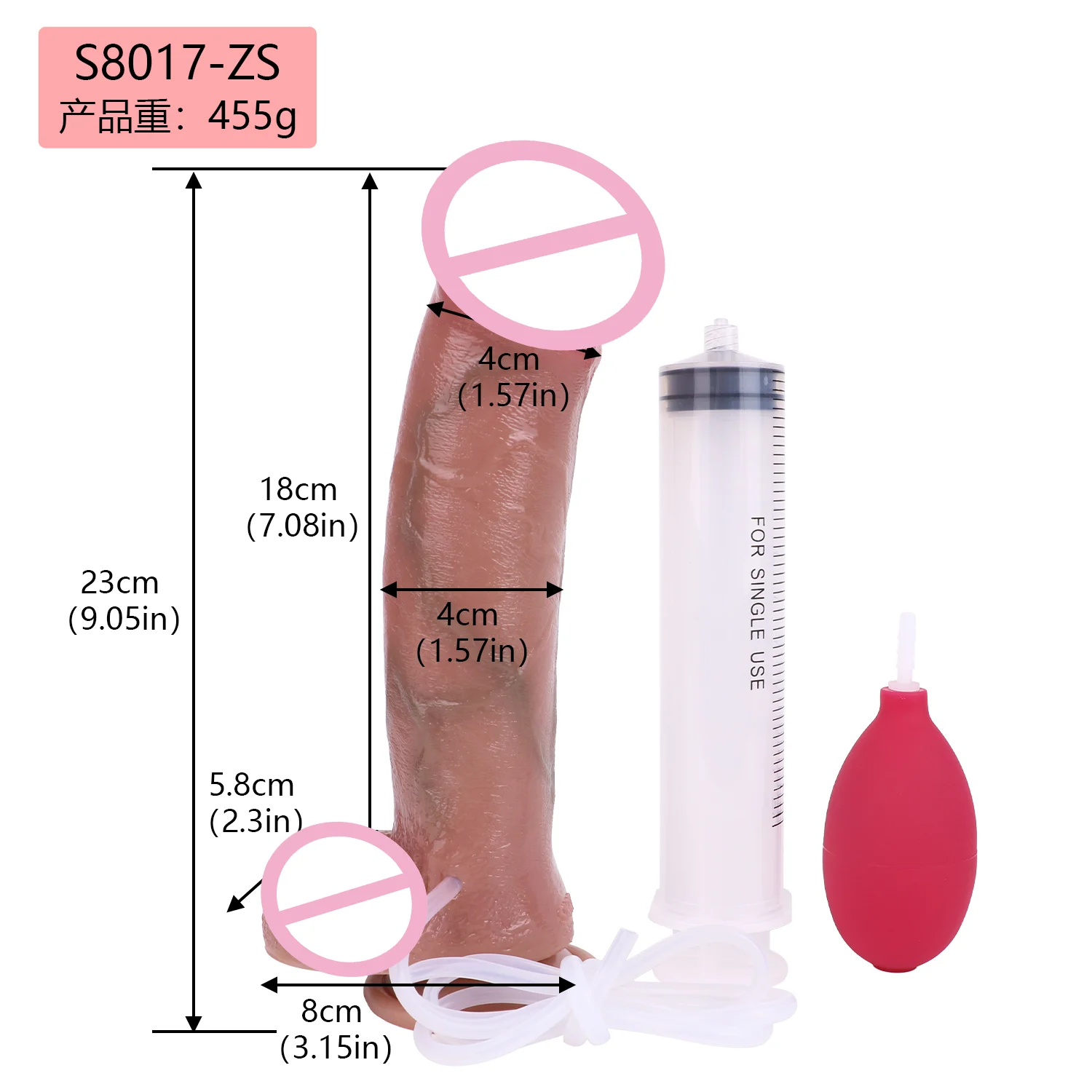 Male Realistic Dildos with Squirting Function Sex Toys for Men XXXL Penis Toys