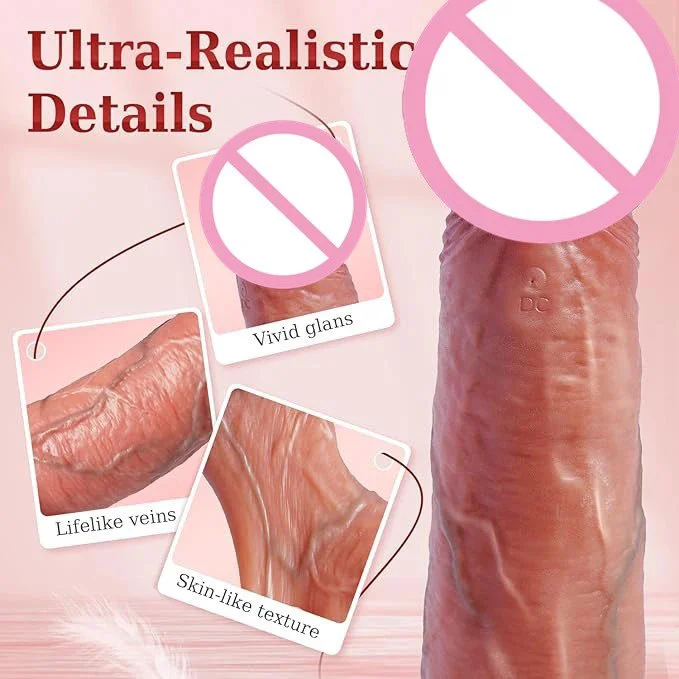 Liquid Silicone Penis Sleeve App Remote Control Reusable Vibrator Condom Male Sex Toys