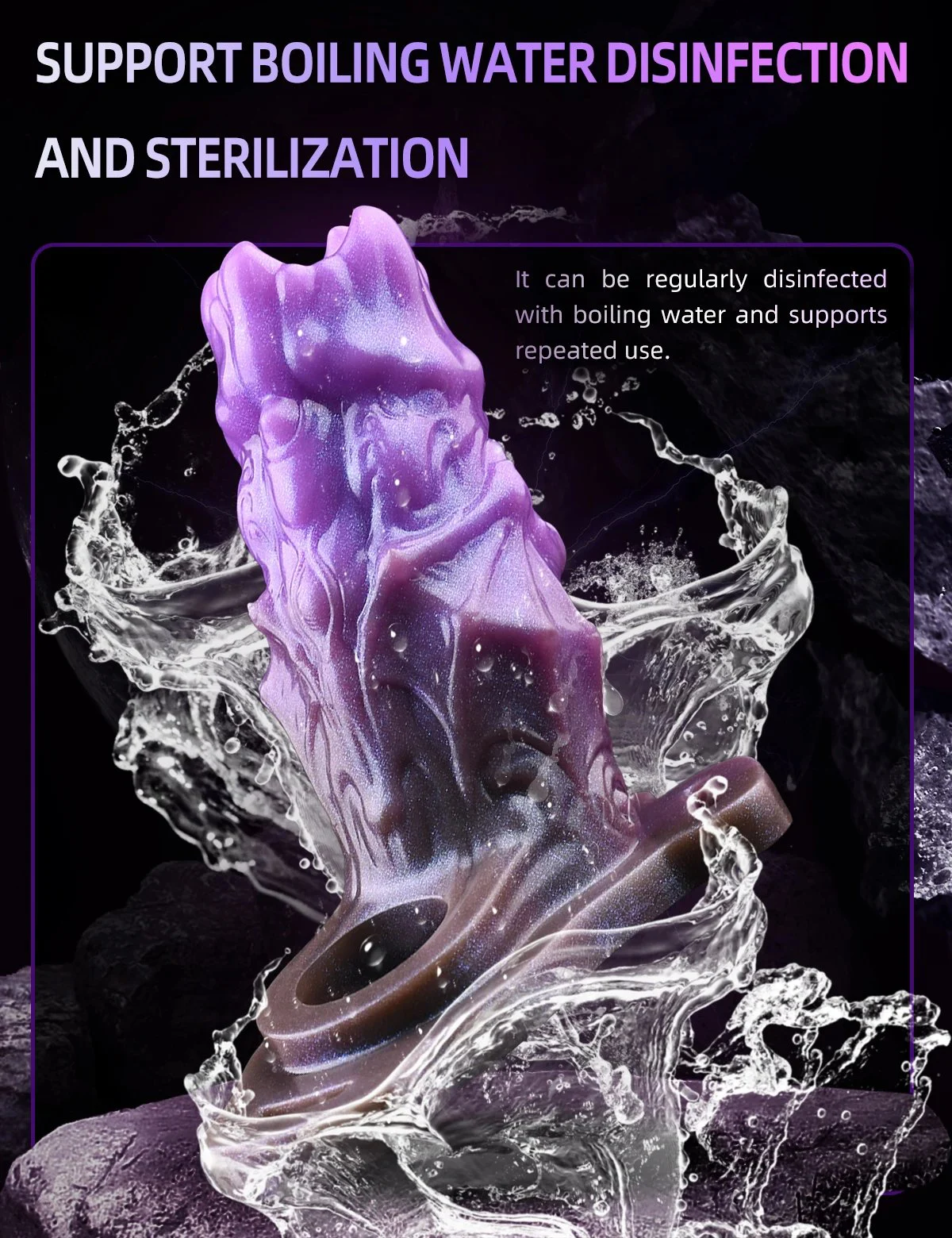 Howl of the Husk Silicone Penis Extender Suitable for Male Sex Life to Enhance the Experience of Adult Toys
