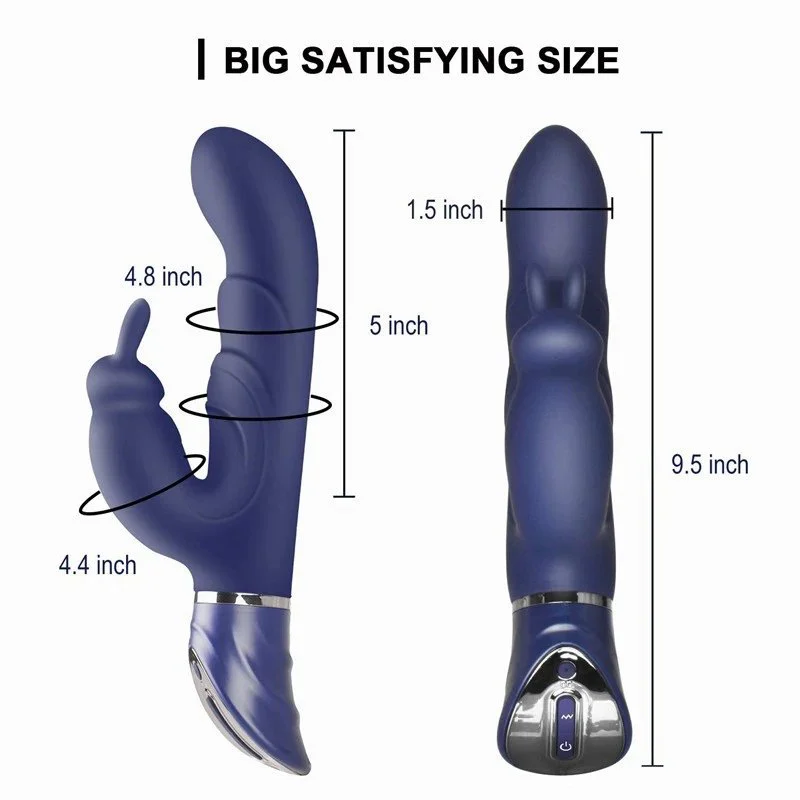 Aiersha Adult Products Female Rabbit Vibrator 7 Vibration Patterns Masturbation Sex Toy