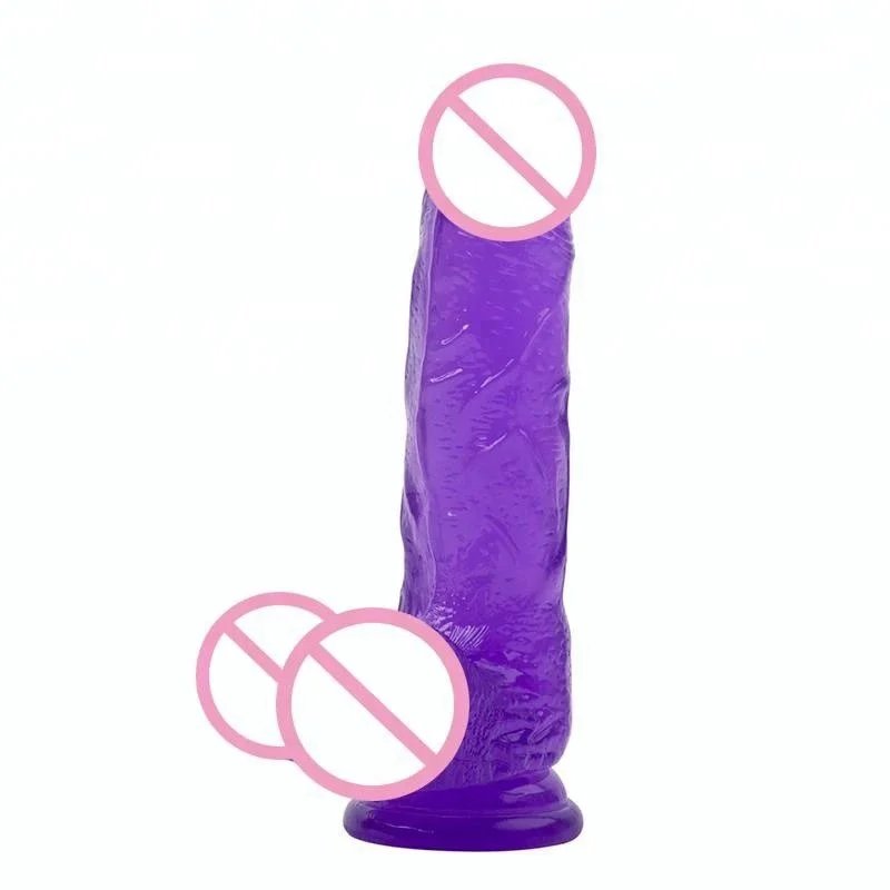 Realistic Sex Toy Suction Cup Strap on Big Dildo Toy for Women