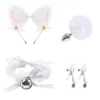Sex Set Sexy Cat Female Sex Products Neck Rings Milk Clips Fun Toys