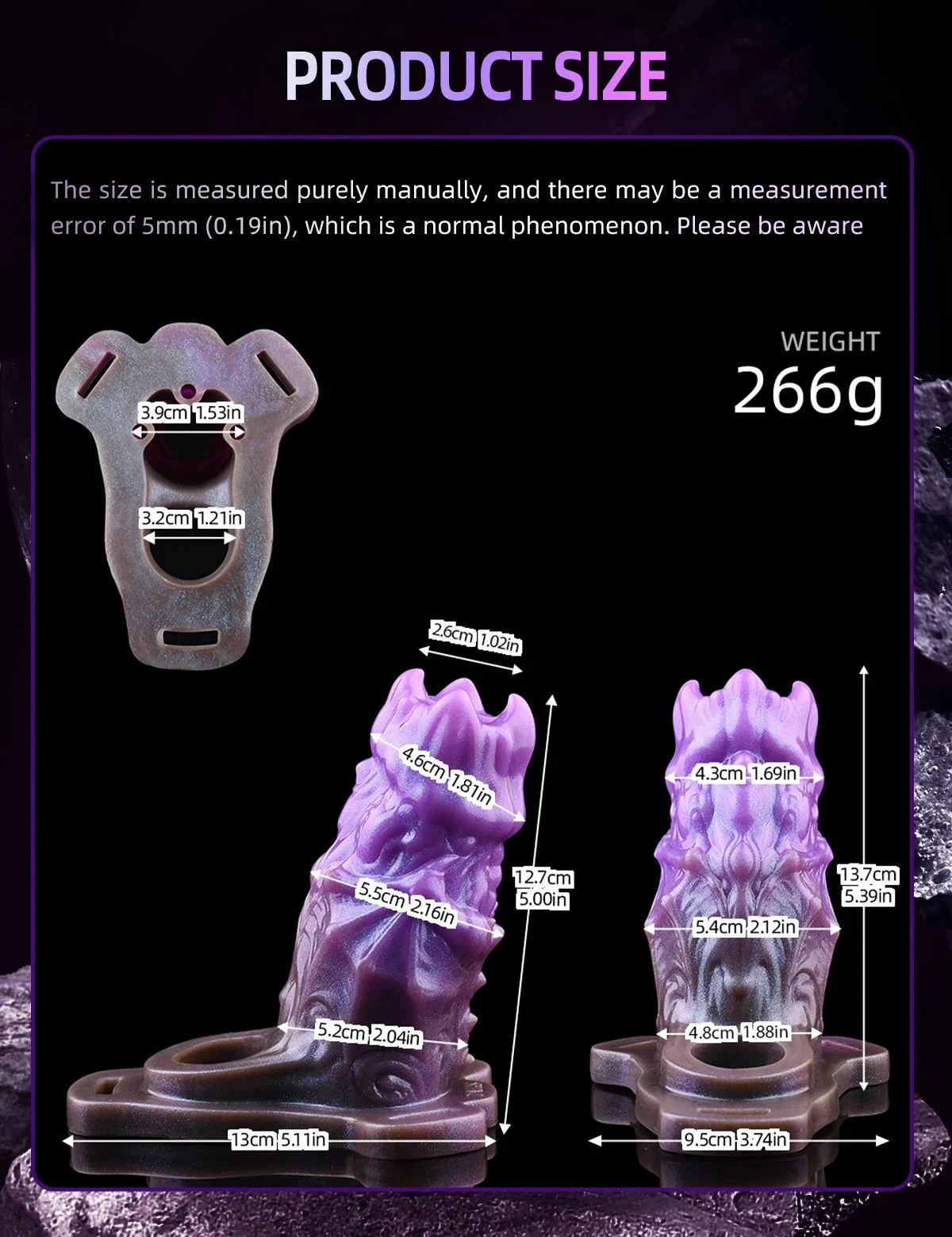 Howl of the Husk Silicone Penis Extender Suitable for Male Sex Life to Enhance the Experience of Adult Toys