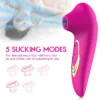 5-Frequency Silicone Suction Vibrator Sex Toys Adult Vaginal Stimulator Sex Products for Women
