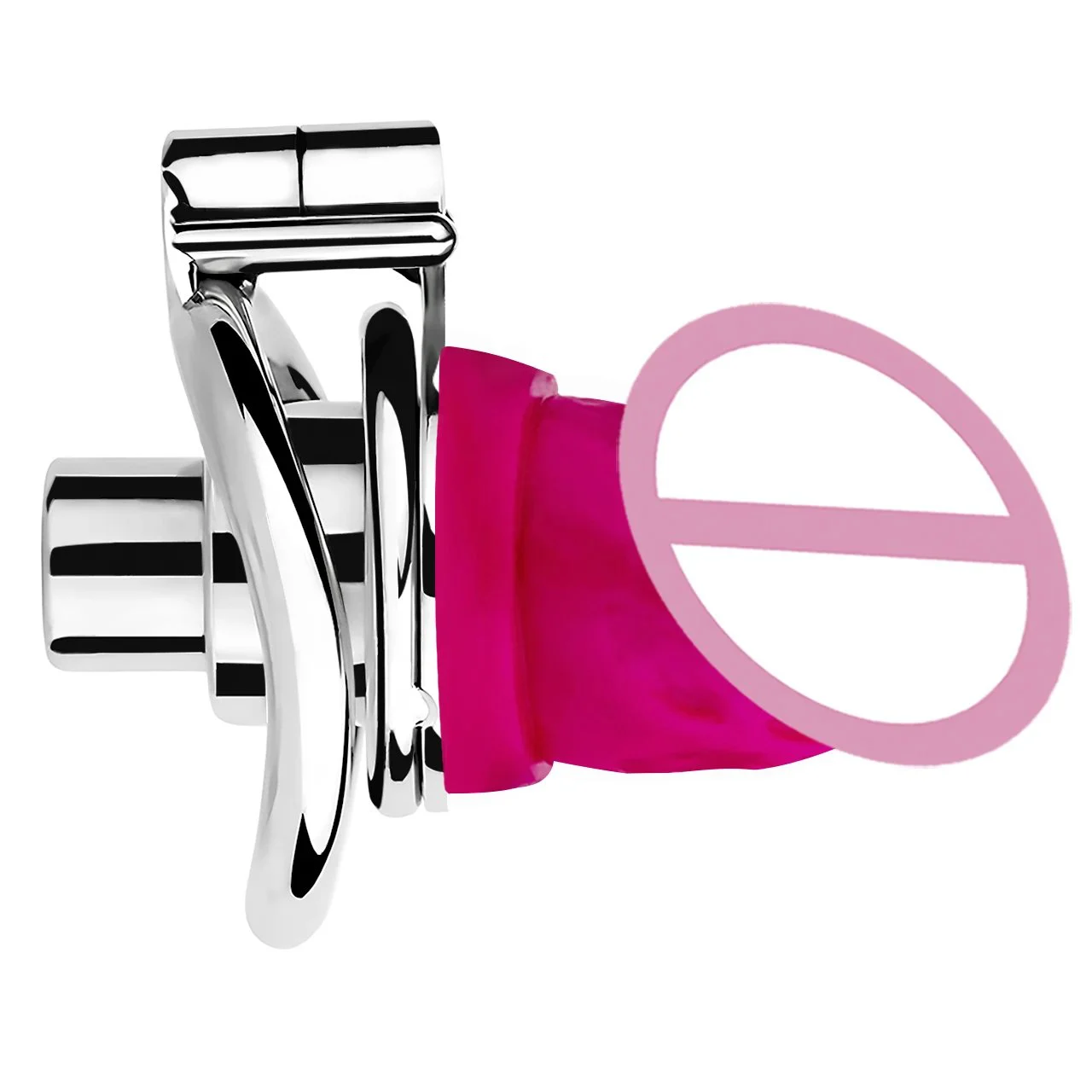 Inverted Urethral Chastity Cage Device with Dildo Head Negative Adult Penis Plug Bondage Sex Toys Sissy Chastity Cages