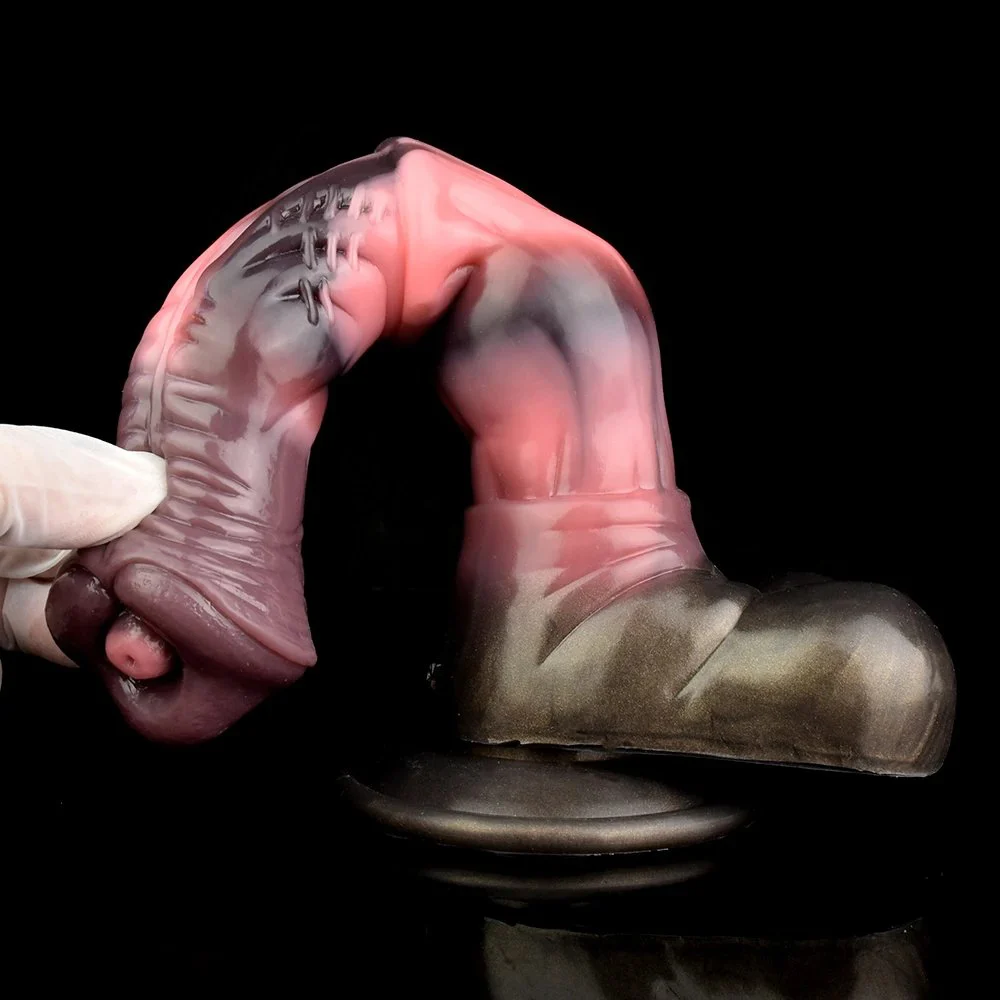 Realistic Horse Dildo Silicone Huge Long Dildo for Anal Stimulation G-Spot Penis Cock With Sucker Adult Sex Toys