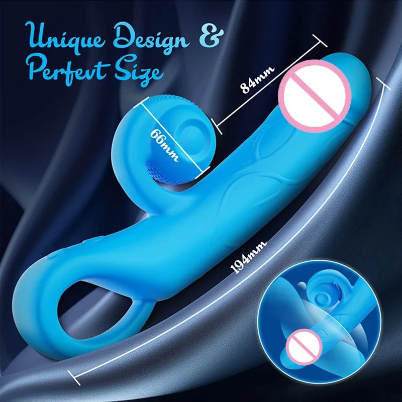 Dildo Clitoris Stimulator Massager Female Toys Sex Adult G-Spot Rabbit Vibrator Snail Vibrator Sex Toys for Women