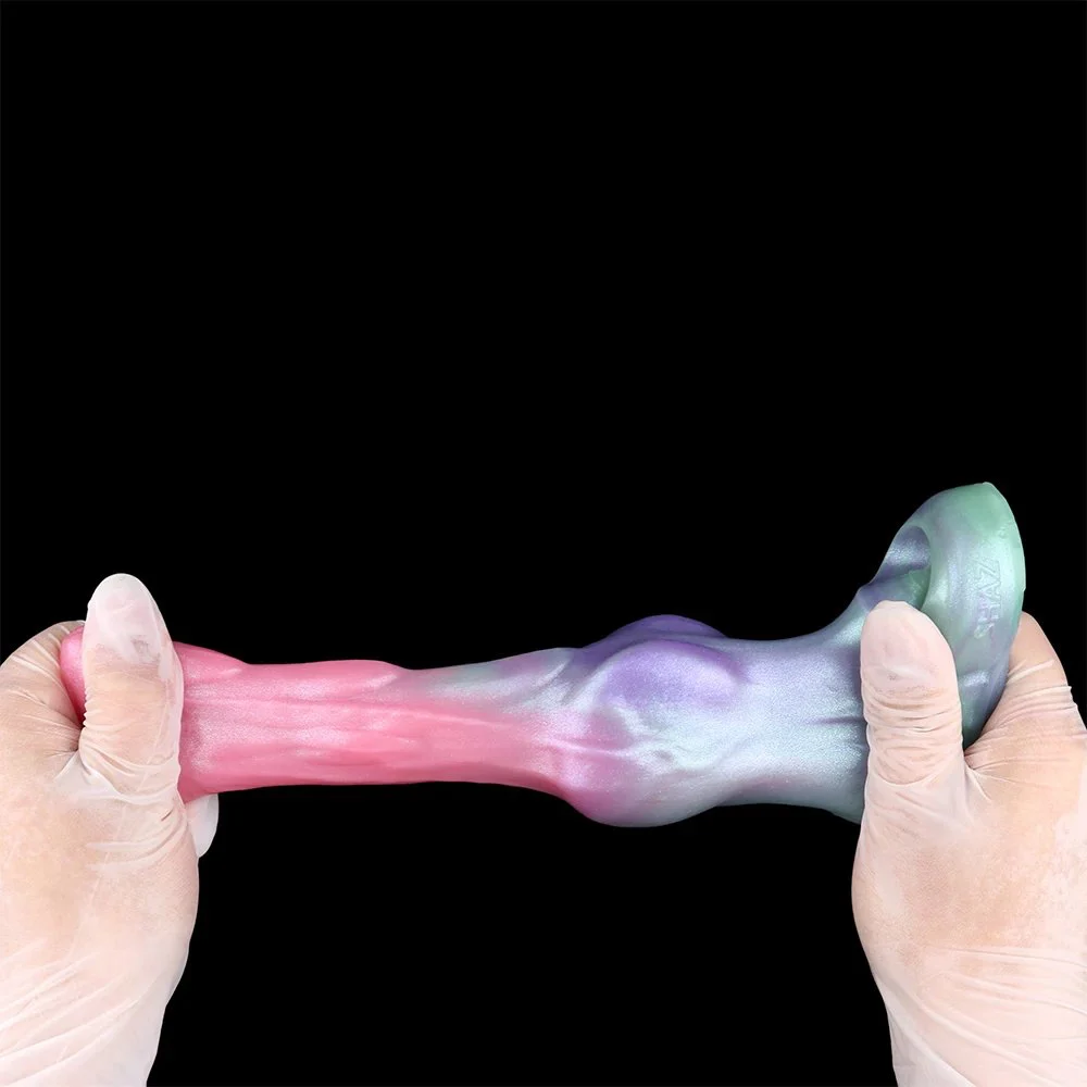 Monster Penis Extender Sleeve with Cock Ring,Male Penis Sleeve Enlarger,Silicone Penis Knot Penis Sheath for Men