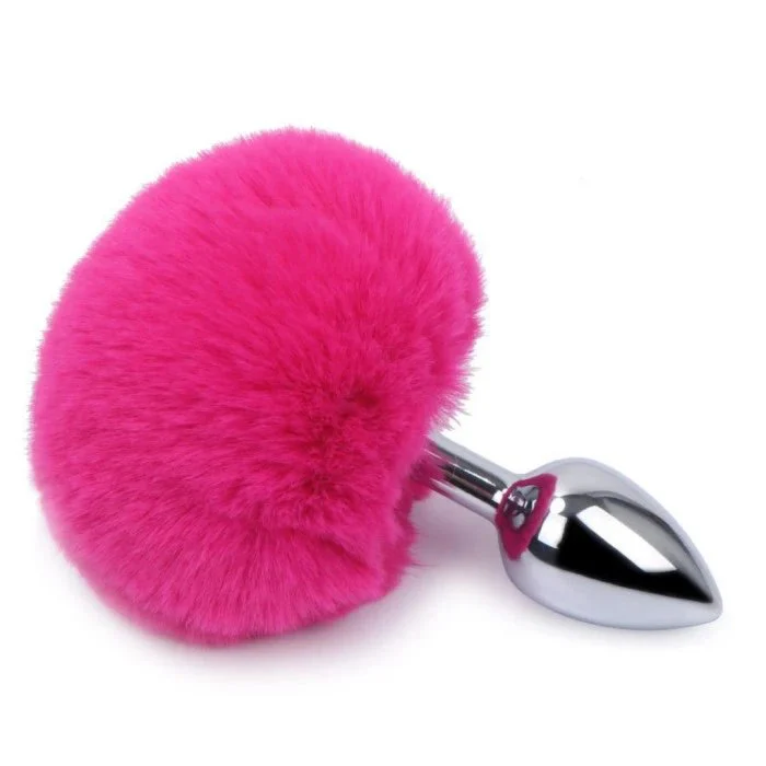 Various Colors Metal Butt Plug Sex Toys Anal Plug With Bunny Tail