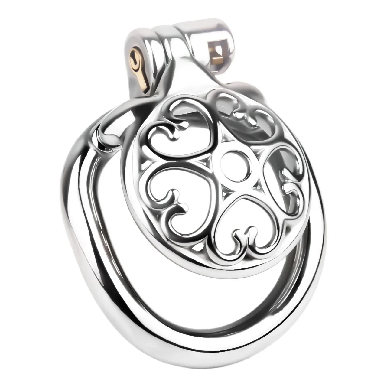 Male Mini Chastity Cage Stainless Steel Chastity Device Penis Cage Cock Ring With Lock Sex Toys for Men Sissy