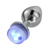 Wireless Remote Control G-Spot Anal Butt Plug Vibrator Stainless Steel Male Prostate Massager Anal Sex Toys