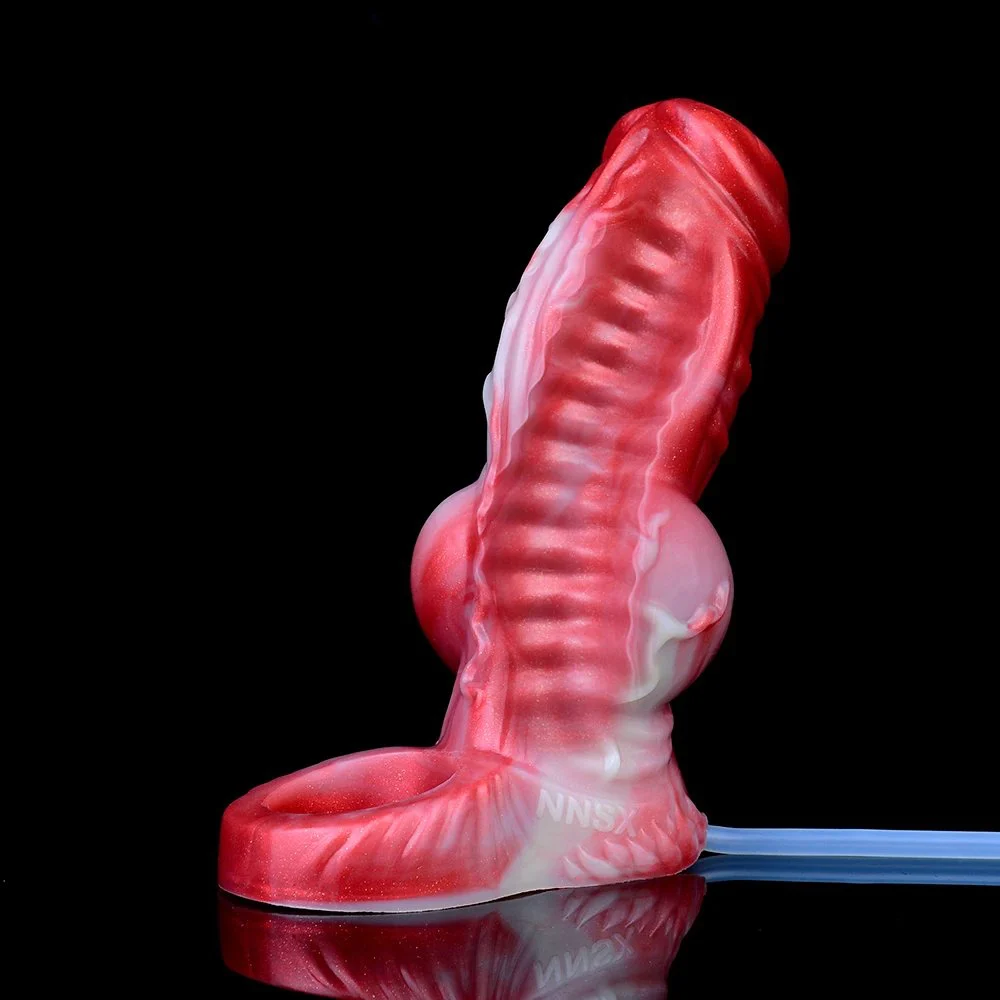 Fantasy Penis Sleeve, Penis Sheath, Cock Sleeve, Enlarger Girth Cock Wearable Demon Dick Silicone Adult Sex Toy for Male