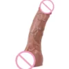 Friendly Silicone Realistic Penis Sleeve Enlargement Bare Head Delayed Ejaculation Condom Sleeves Sex Toy for Man