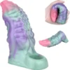 Octopus Penis Sleeve Animal Penis Extender Sleeve, Silicone Penis Enlarger Sleeve with Penis Ring,Sleeve Male Adult Sex Toy