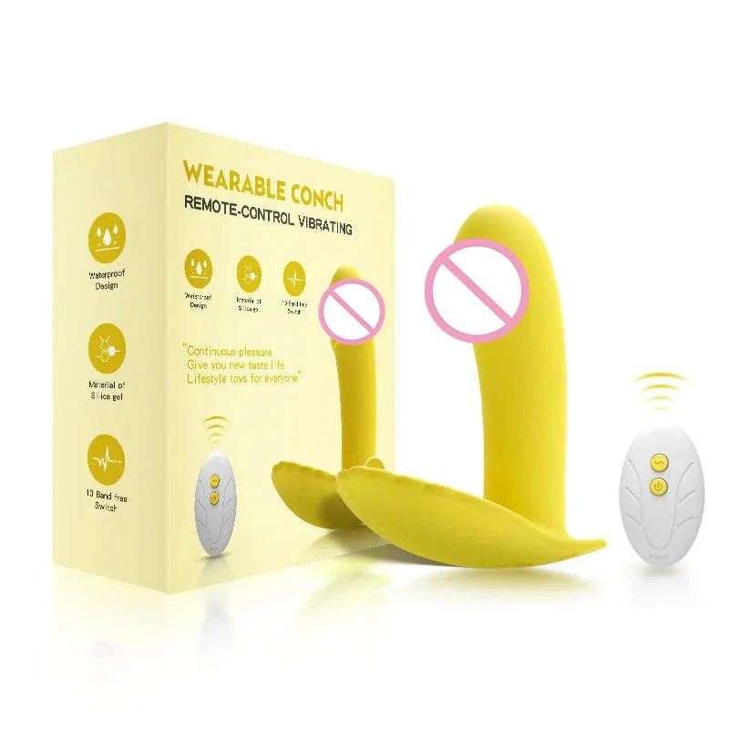 Adult Sex Toy Super Smooth G Spot Stimulation Vibrating Panties Hidden Vibrator for Women and Couple