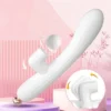 Flexible Female Vibrator with 10 Vibration Modes Sucking Feature for Adult Women Massage