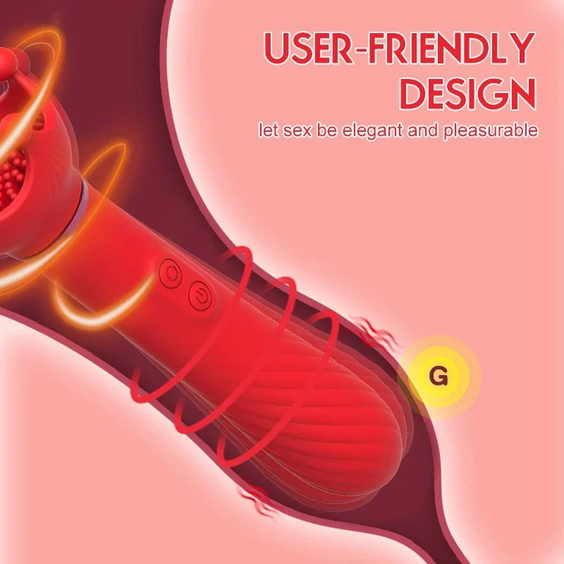3 in 1 Finger Patting G Spot Rabbit Vibrator Sex Toys for Adult Woman Clitoral Stimulator Flap Dildo Vibrator