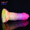 20.5cm Huge Silicone Cock Penis Realistic Rubber Huge Dildo with Sucker Alien Strap on Dildos Sex Toys Women