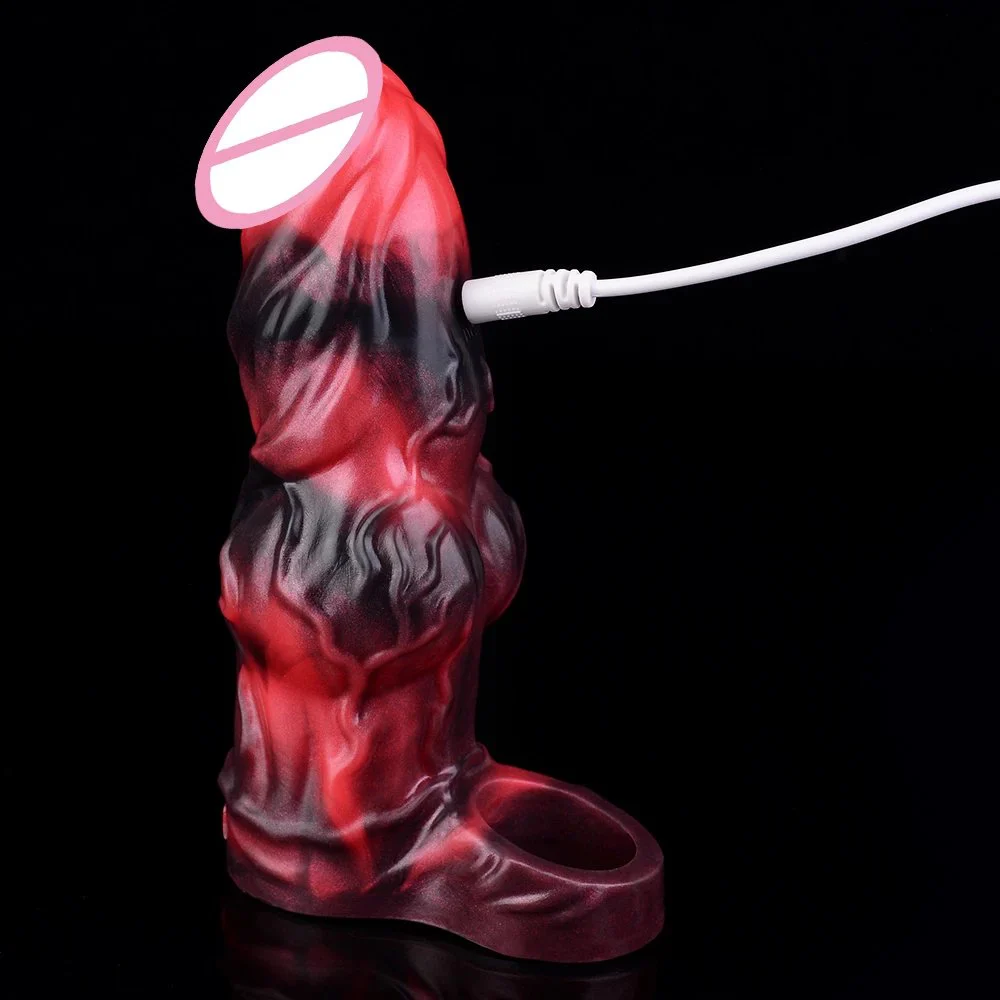 Fantasy Hollow Penis Sleeve Wearable Sleeve Realistic Dildo Cock Extender Enlargement Fantasy Cock Sleeve for Men