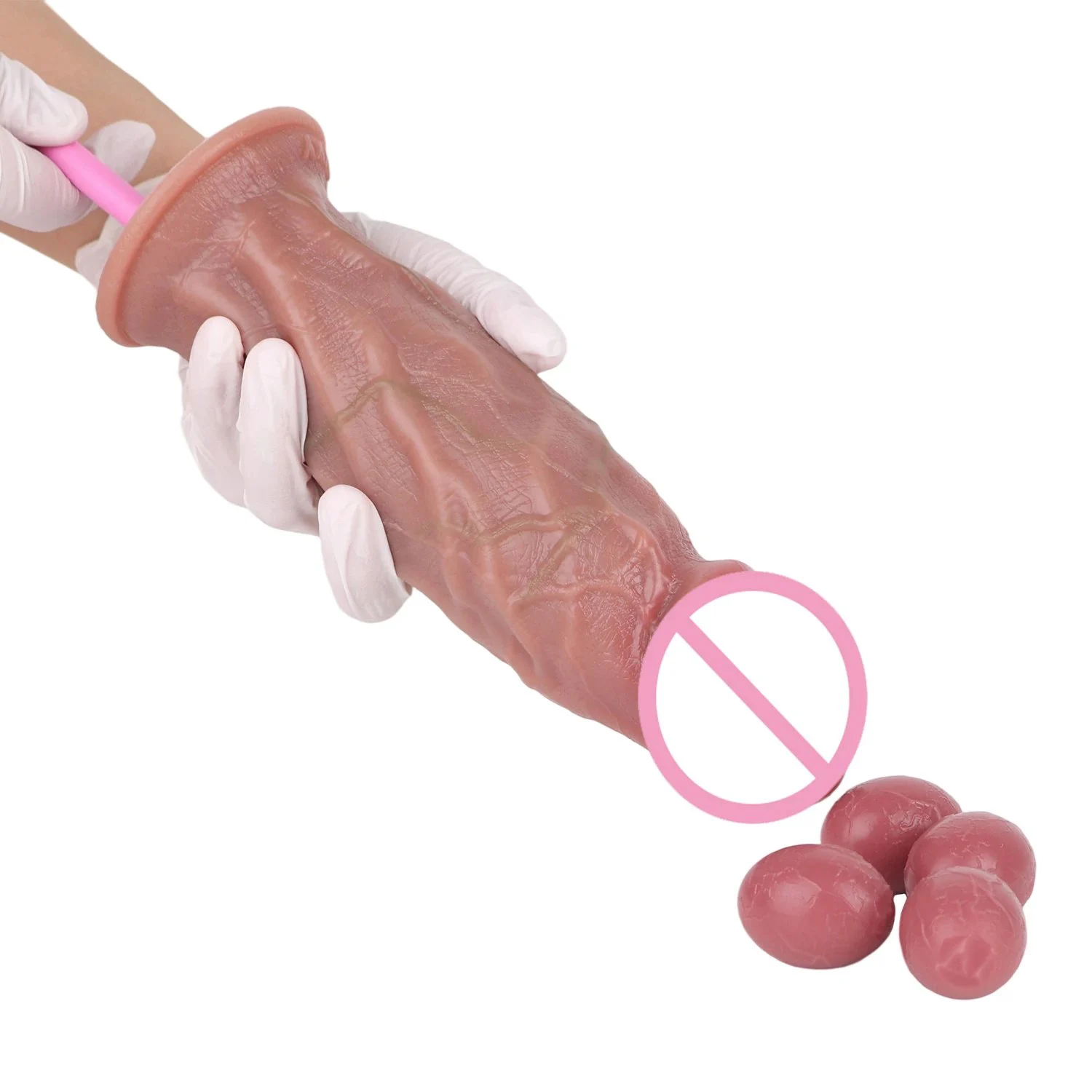 Silicone Hand Push Anal Toys Realistic Ovipositor Laying Eggs Sex Toys for Woman Anal Plug Vagina Balls Adult Masturbator Sex
