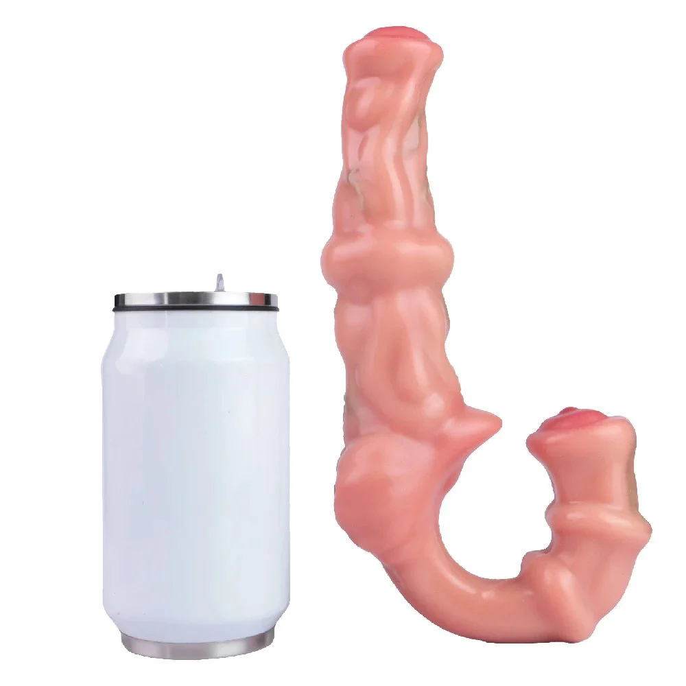 Vibrator Skin Dildo Adult Sex Toys Silicone U-Shape G Spot Vibrator Realistic Penis Vibrator Female Sex Toys for Couples&lesbian