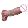 Male Silicone Penis Extender Effectively Increase Penis Length Experience Realistic Vibrating Dildo Sleeve for Men