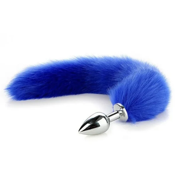 Sexy Stainless Steel Fox Tail Cosplay Anal Plug Adult Sex Toys for Men Women Couples Anal Masturbation Toy