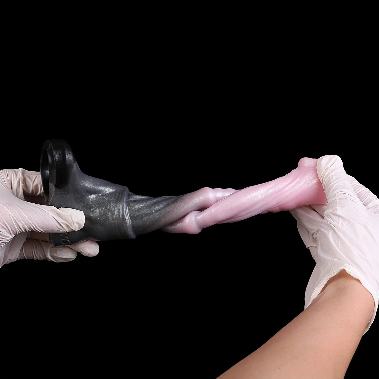Penis Sheath Fantasy Horse Dildo Silicone Dildo Sleeve Male Penis Girth Extender with Cock Ring Adult Sex Toys for Man