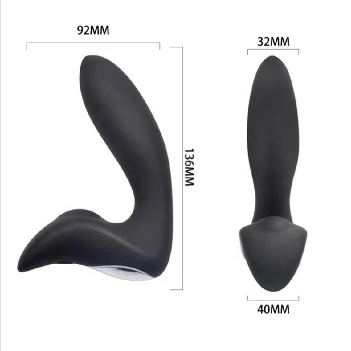 Remote Control Silicone Prostate Massage Sex Toys G Spot Clitoris Stimulating Anal Plug Vibrator