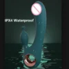 Dual Head G Spot Vagina Clitoral Stimulator Dildo Vibrator Rechargeable 10 Speed Rabbit Vibrator Lilo
