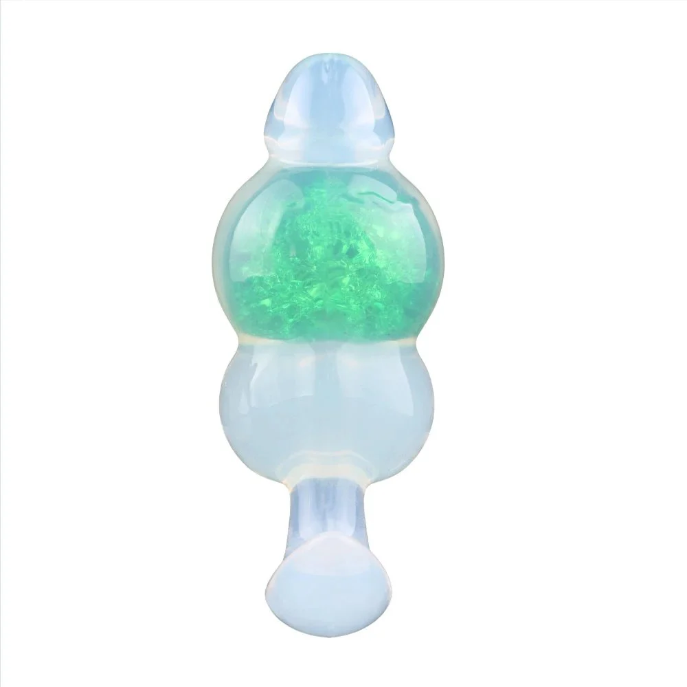 Vibrating Silicone Large Anal Plug 3 Speed+7 Frequency Double 6 Colors Multi-frequency Vibrating Anal Plugs