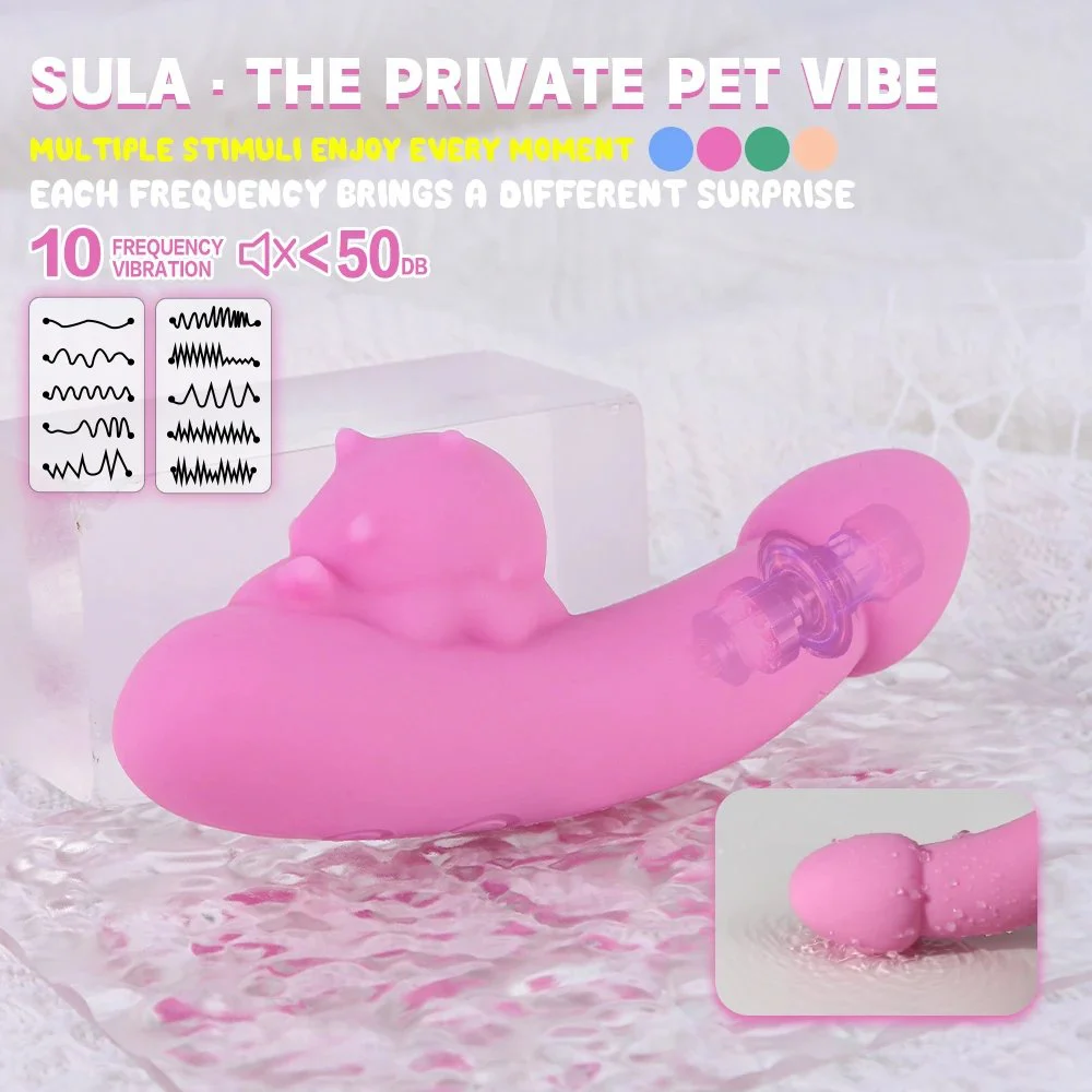 Compact Vibrating Egg Compact and portable female vibrator Medical-grade silicone 18+ adult toy Multiple vibration frequencies