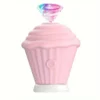 Couples Mini Vibrator Clitoral Anal Stimulation Ice Cream Sucking Cake Adult Nipple Suction ABS+Silicone IPX7 Vibrating
