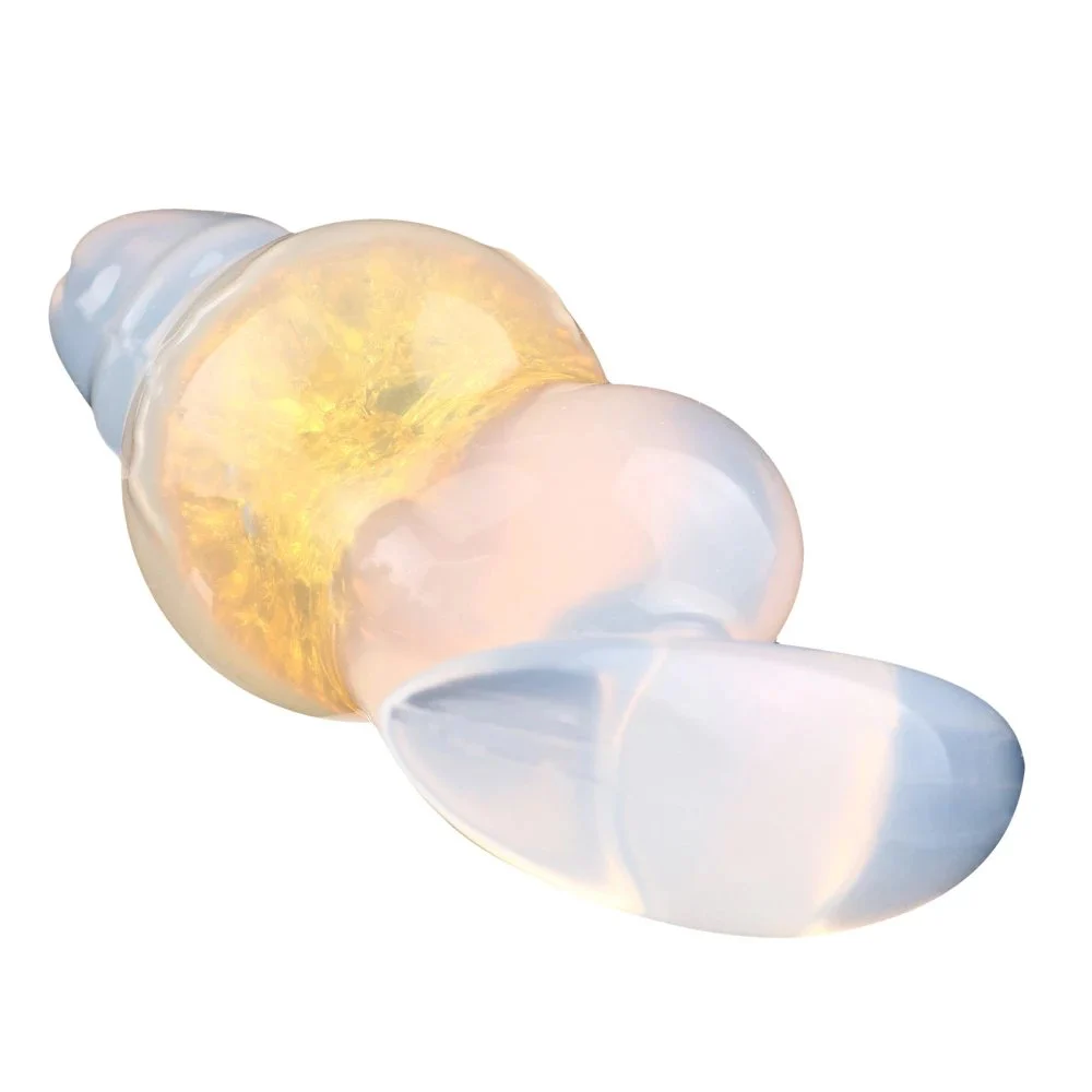 Vibrating Silicone Large Anal Plug 3 Speed+7 Frequency Double 6 Colors Multi-frequency Vibrating Anal Plugs