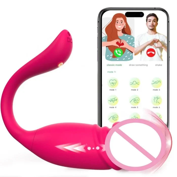 Bluetooth Dildo Vibrator Egg for Women Female Wireless APP Remote Control Wear Vibrating Egg Panties Toy Sex for Adults Shop