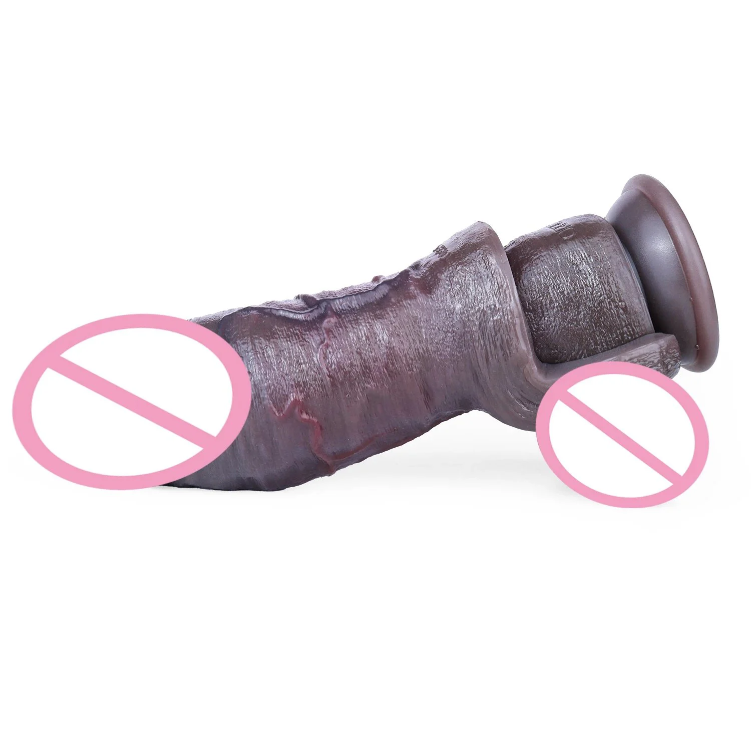 Male Open Head Ultra Realistic Silicone Penis Sleeve Hollow Cock Sheath Delay Ejaculation Discreet Adult Sex Toy