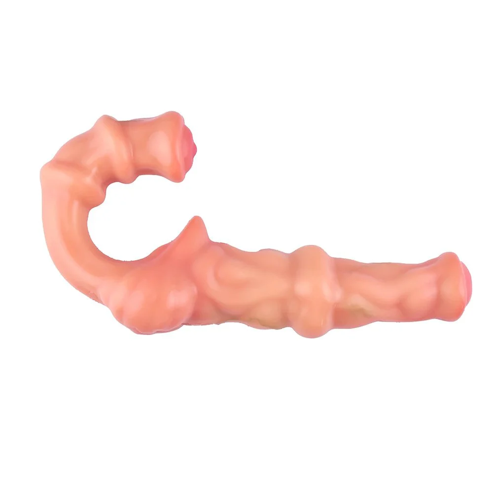 Vibrator Skin Dildo Adult Sex Toys Silicone U-Shape G Spot Vibrator Realistic Penis Vibrator Female Sex Toys for Couples&lesbian