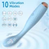 Gelance 10 Frequency Vibration AV Vibrator USB Rechargeable G-spot Vibrator Massager Magic AV Wand for Women