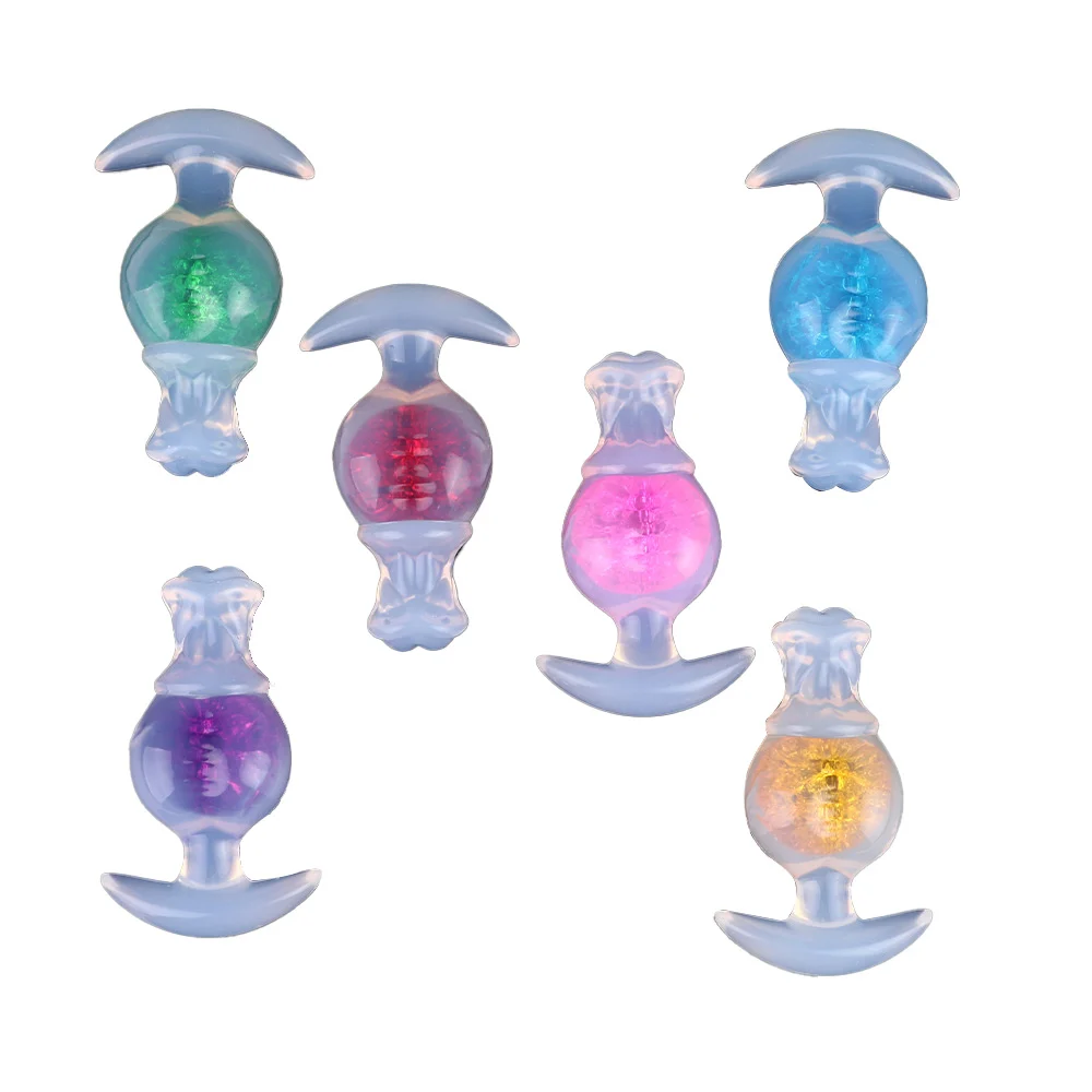 Invisible Butt Plugs for Men and Women 6 Colors Optional Invisible Silicone Butt Plugs Bdsm Available Toys