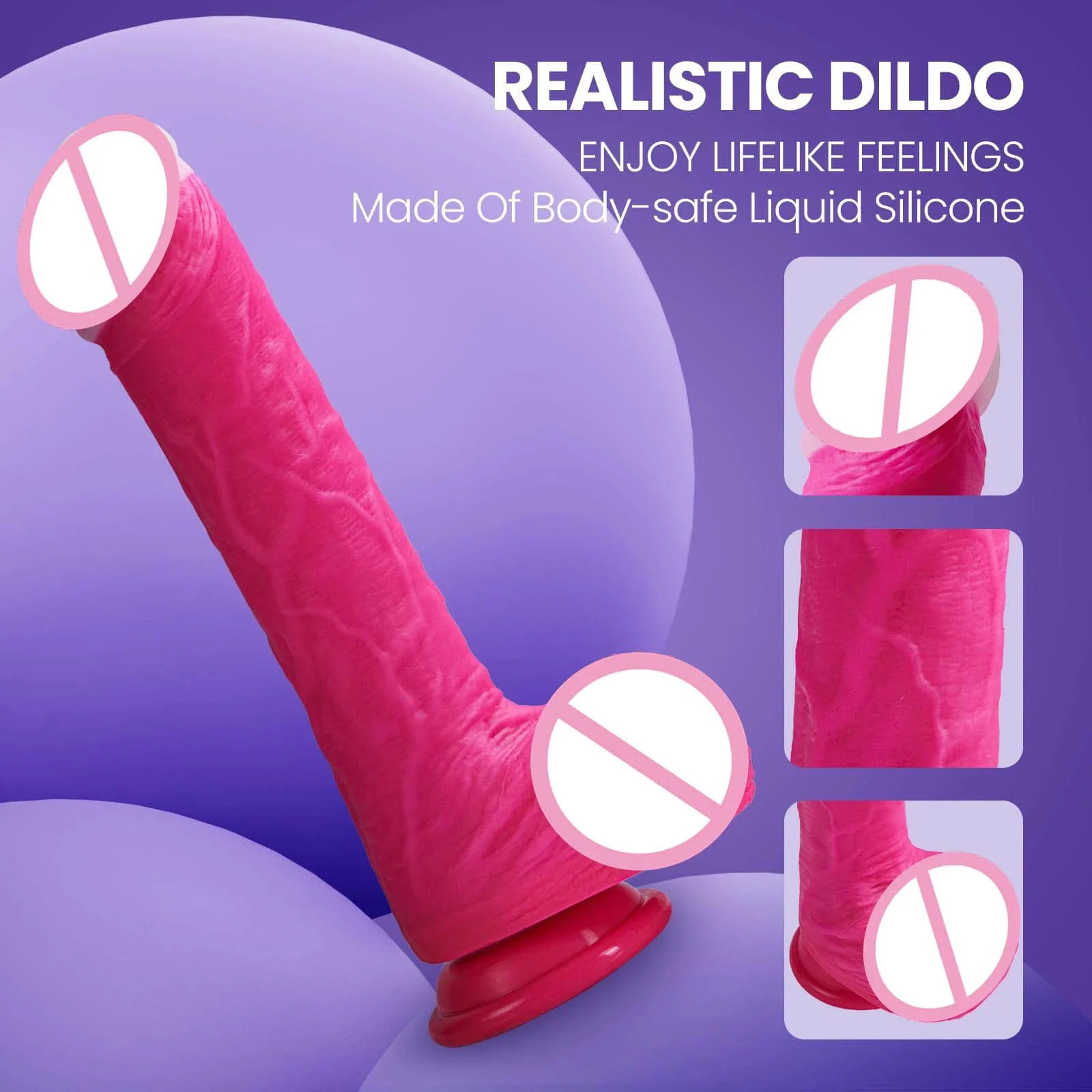 Liquid Silicone Telescopic Thrusting Realistic Dildo Vibrator Remote Control Heating Vibrating G-Spot Anal Dildo for Women Men