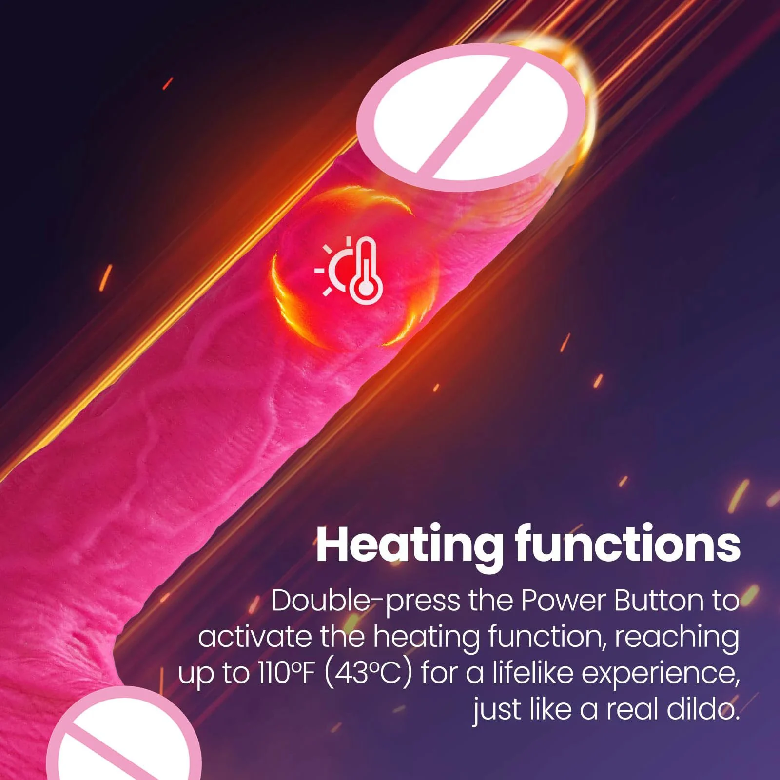 Liquid Silicone Telescopic Thrusting Realistic Dildo Vibrator Remote Control Heating Vibrating G-Spot Anal Dildo for Women Men