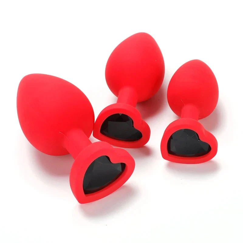 Soft Silicone Butt Plug Anal Plug Unisex Anal Trainer Sex Adult Toys for Men Women Couples