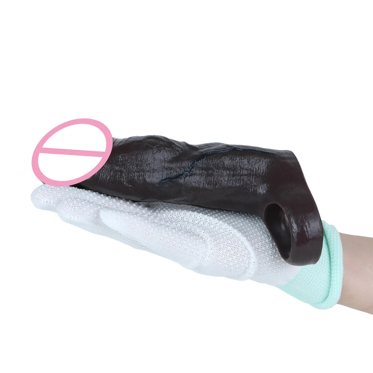 Obsidian Black Male Penis Extender Realistic Design for an Authentic Experience Intensely Stimulating Adult Toy