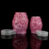 Penis Sleeve Extender Wolf Knot Flexible Silicone Penis Sleeve Knot Dildo for Men