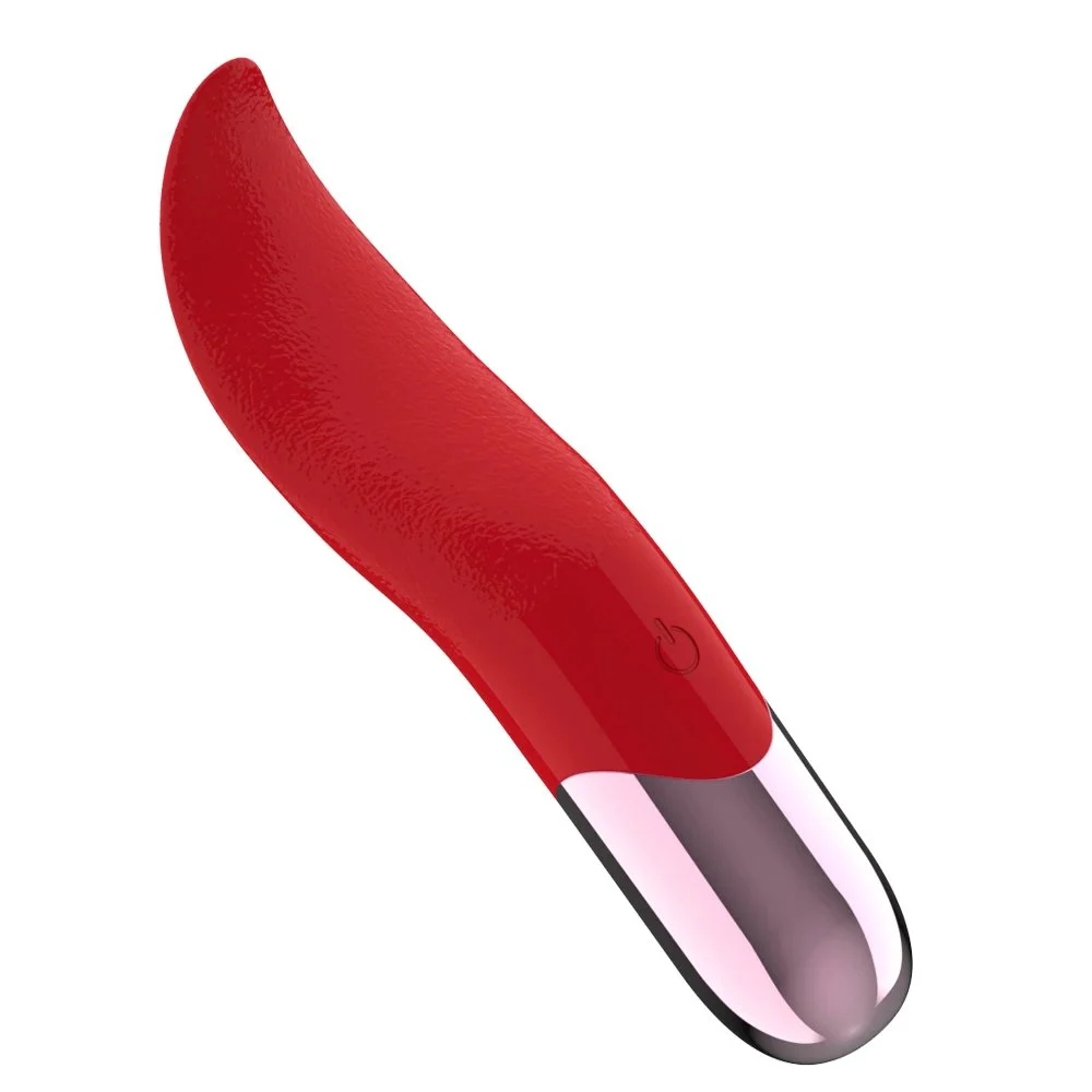 Gelance Adult Intimate Product Tongue Shaped Vibrator for Female G-Spot Clitoral Nipple Teasing Flirting Masturbation