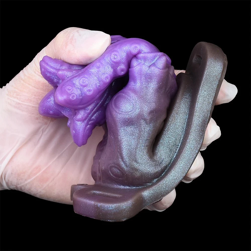 Octopus Penis Sleeve Tentacle Penis Ring,Silicone Animal Cock Sleeve Girth Extension,Monster Penis Extender Male Sex Toy